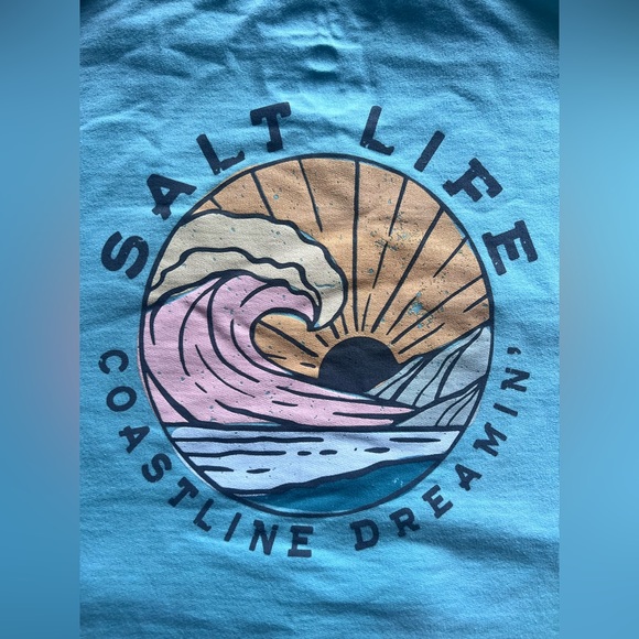 Salt life Youth Sweatshirt LARGE - Picture 5 of 5